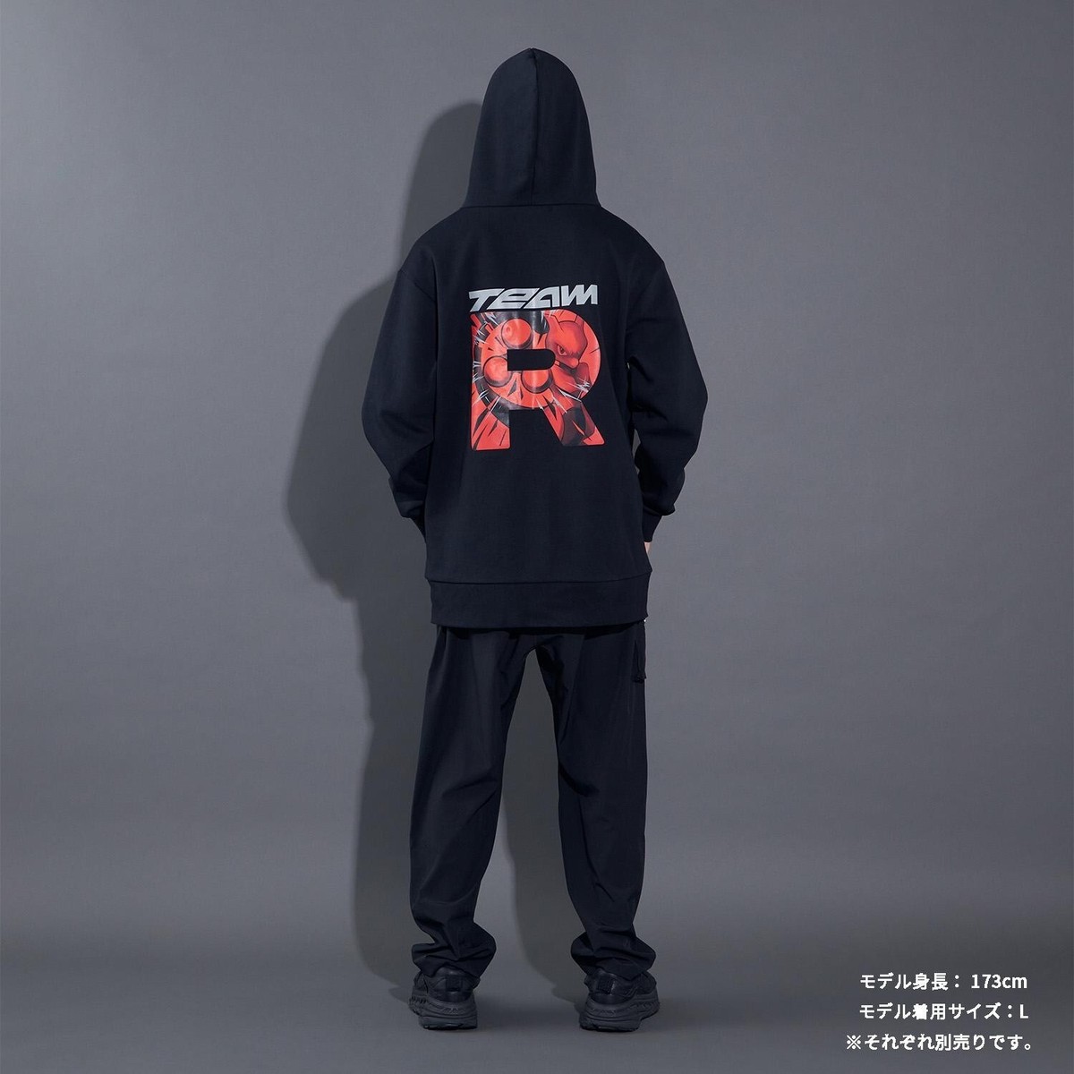 Pokémon Center Original Hoodie & Cap Set - Team Rocket
