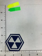 VINTAGE (ROK) REPUBLIC OF KOREA LEATHERETTE OR VINYL 5th CORPS  PATCH