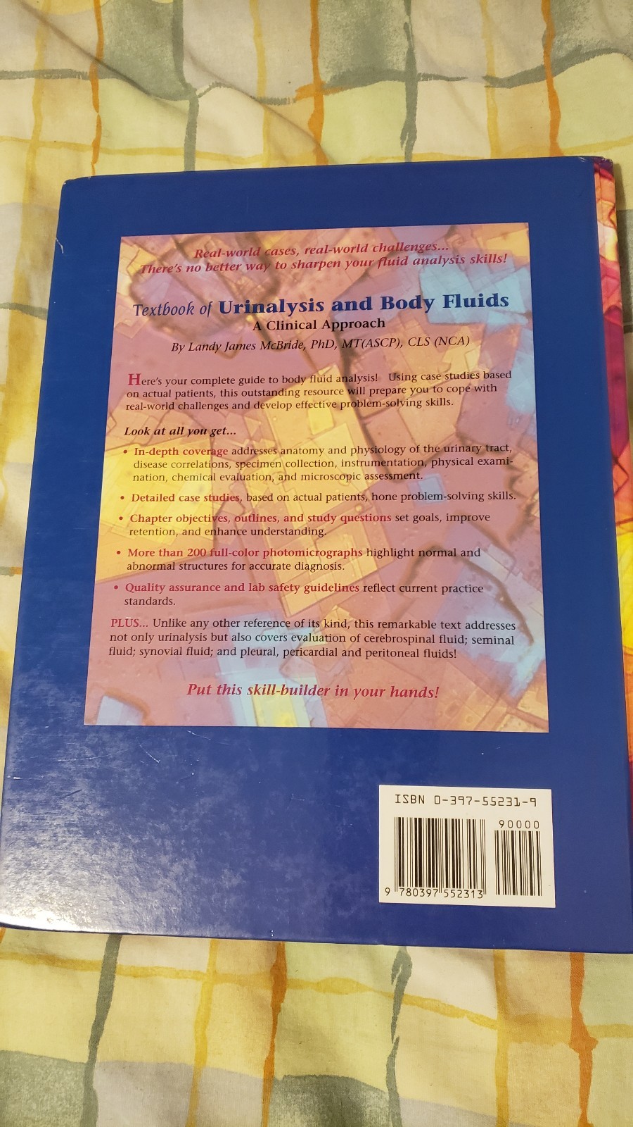 (1997, Approach Urinalysis Fluids of Clinical Landy  A and McBride Textbook : Hardcover) J. Body by