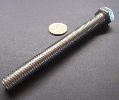 18-8 Stainless Steel Bolt, FT, 5/8-11 x 6.00'' Length, 3 pcs