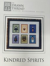 Kindred Spirits The Drawn Thread Holiday Figures Cross Stitch Chart NIP