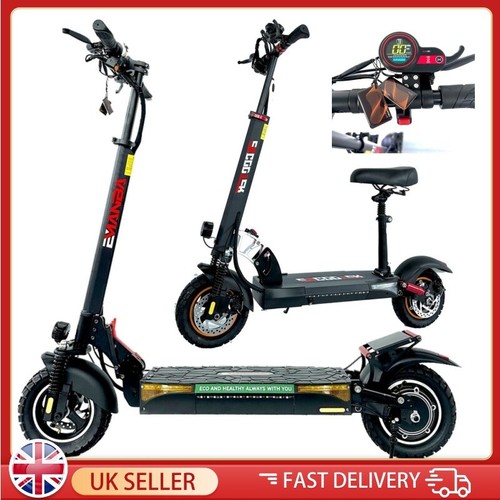 Foldable Electric Scooter with Seat 800W 28MPH 10" Off Road Tire L10 PRO/L12 PRO - Picture 24 of 28
