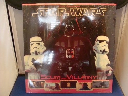 Star Wars Scum and Villainy 2003 KALENDER - SEALED! - Bild 1 von 4