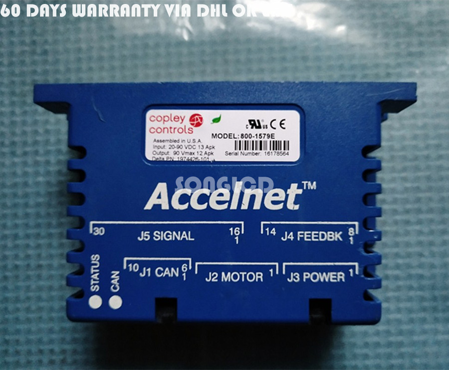 Copley controls servo driver ACCELNET 800-1579E via DHL or Fedex fast shipping