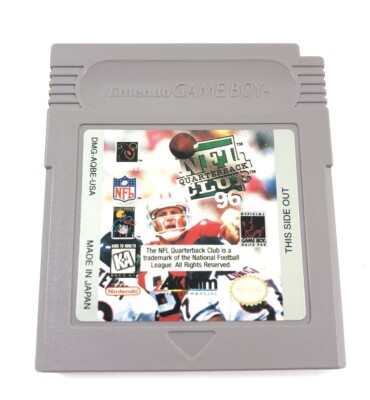 Nintendo Game Boy NFL Quaterback Club 96 Handheld Gaming 1523-LP