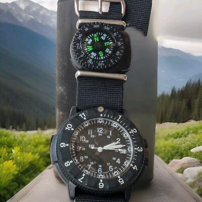 Traser p6500 Military Navigator Watch Mil-W-46374F NOS Cammenga 