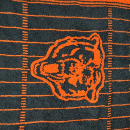 Vintage 90’s Chicago Bears Northwest Company Blanket / Throw 58 x 44 - Picture 4 of 11