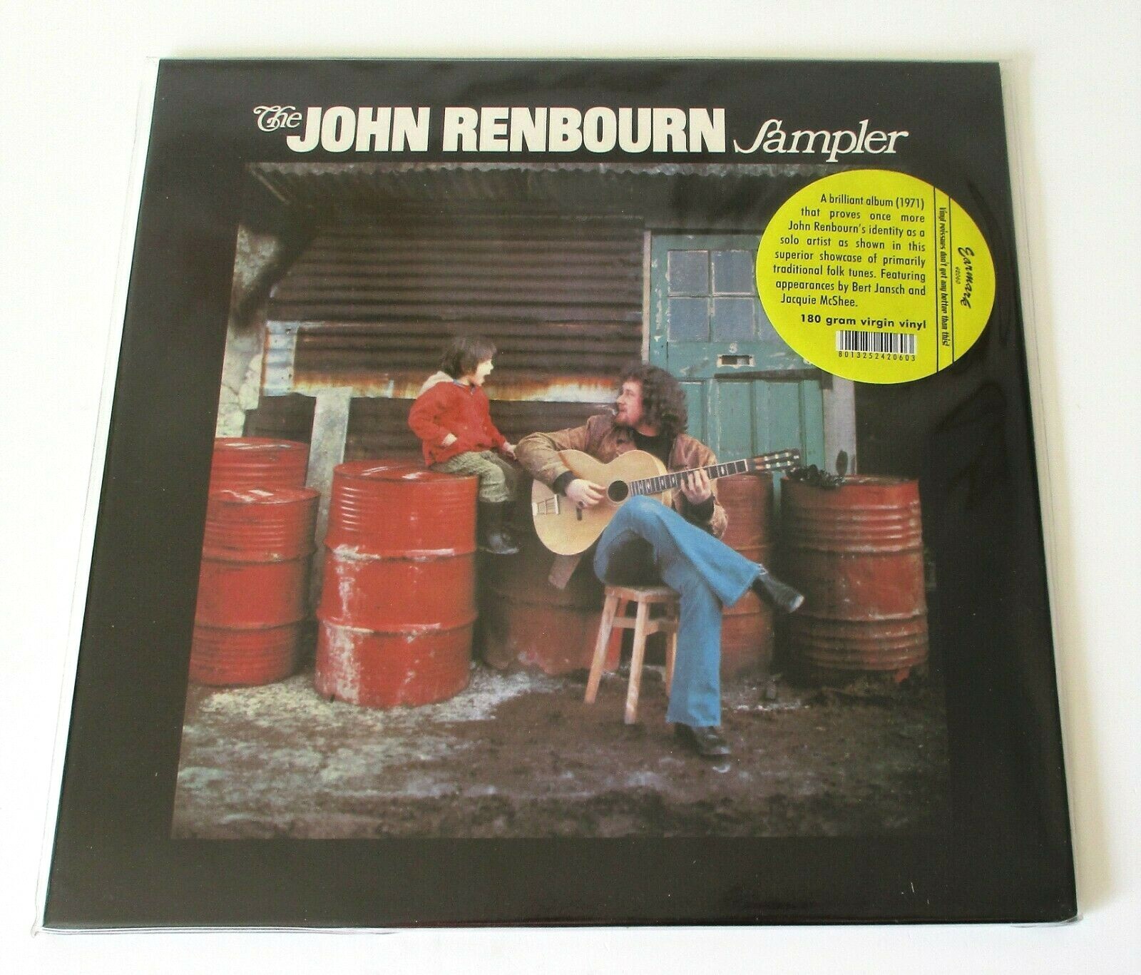 John Renbourn - The John Renbourn Sampler 2006 Earmark Italy Reissue LP