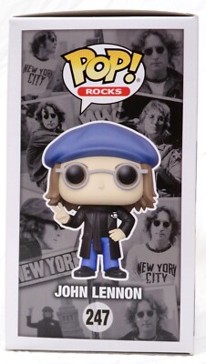 Funko Pop! Rocks John Lennon 247フィギュア Funko Pop Rocks - John Lennon Exclusive #247 - Walmart.com