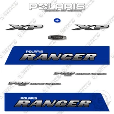 Fits Polaris Ranger 700 XP Twin Decal Kit UTV (BLUE) 7 YEAR OUTDOOR 3M VINYL!