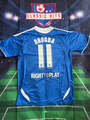 Didier Drogba 11-12 Chelsea Home UCL Final Retro Jersey #11 - 第 15/19 張圖片