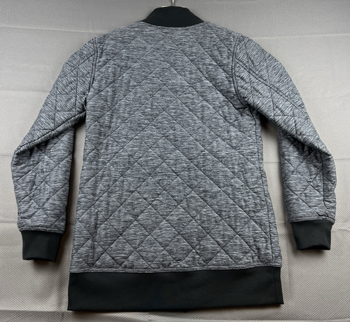 The North Face Giacca Donna Grigio Piccolo Trapuntato Mod Bomber Maglia Isolata - Foto 3 di 5