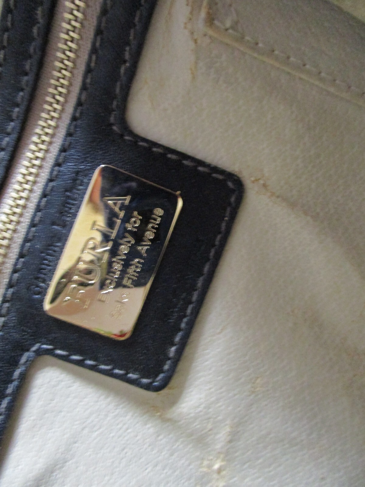 Vintage Furla Python Brown Leather Large Satchel … - image 20