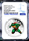 2025 Teenage Mutant Ninja Turtles Raphael 1oz Colored Silver $1 COIN NGC PF70 E