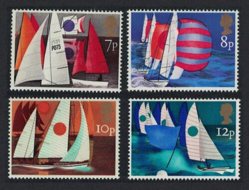 Great Britain Sailing 4v 1975 MNH SG#980-983 - Picture 1 of 1