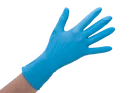 Nitrile Gloves Powder Free Blue Disposable Glove Hypoallergenic S/M/L/XL