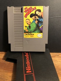 🔥The Three Stooges-Nintendo 1989-TESTED/WORKS-NES Game W/ Nes Black Sleeve🔥