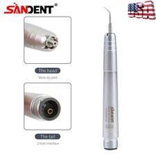 Ultrasonidos dentales Aire Perio Scaler Pieza de Mano Higienista 2 Agujeros +Tip