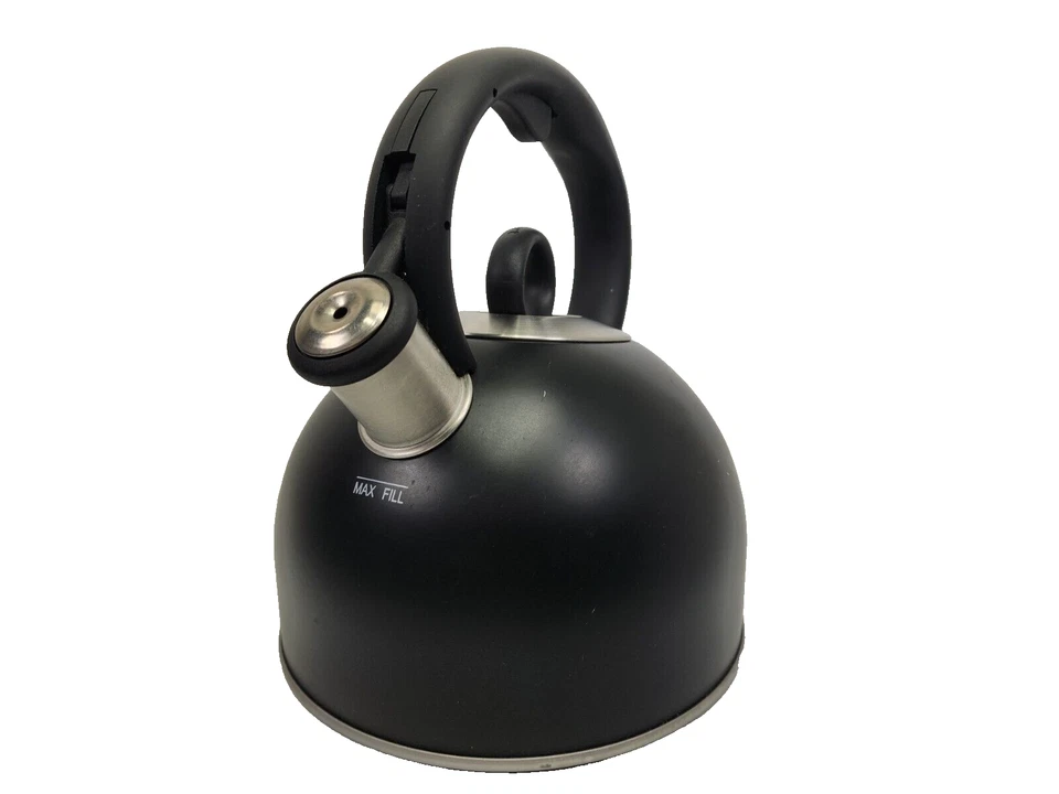 Cuisinart 2-Quart Aura Classic Enamel Tea Kettle Black - Image 4 of 4