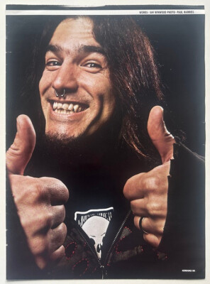 ROBB FLYNN / MACHINE HEAD - 2007 Full page UK magazine poster