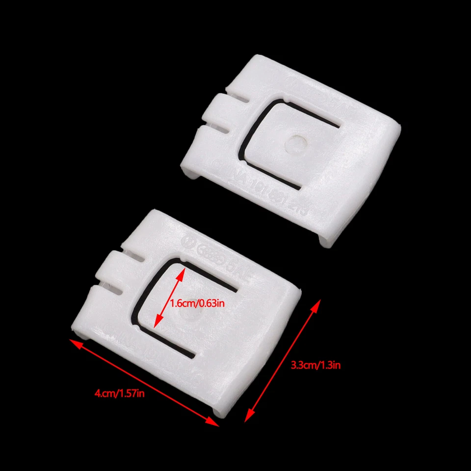6 Slider Guide Piece Seat Rail Adjustment for Audi Seat Jetta Golf VW. - Image 4 of 4