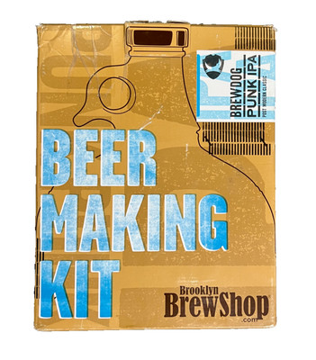 Beer Making Kit Brooklyn Brew shop Brewdog Punk IPA New in Box EXP 12/2016