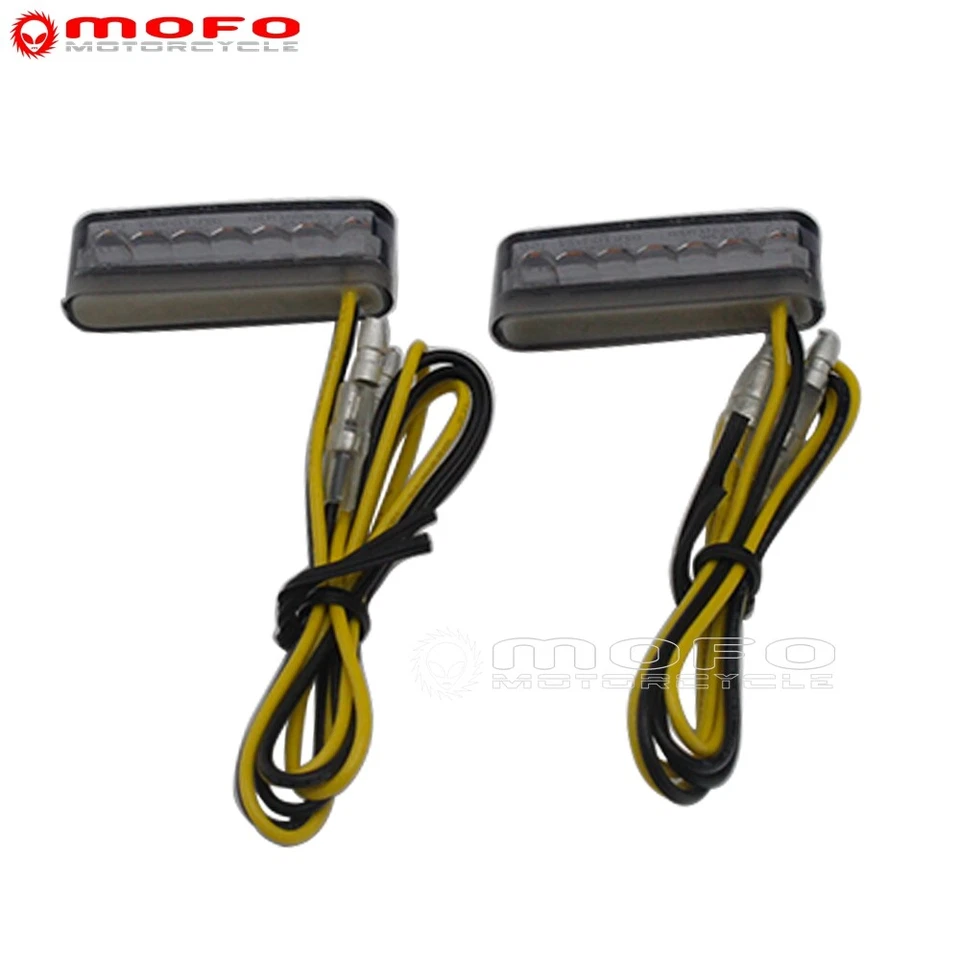 Motorcycle Mini 12V LED Light E9 12V 0.4W With 2 Wires For Honda Chopper Bobber — 第 3/4 张图片