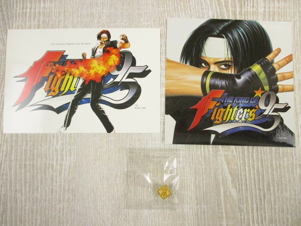 KING OF FIGHTERS 95 CAJA DE ARTÍCULOS ESPECIALES Juego de Arte Completo Neo Geo CD Libro SNK Ltd Foto 3 de 4