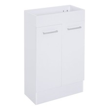 Bathroom Vanity Unit Wash Basin Base Cabinet Two Doors Refurbished