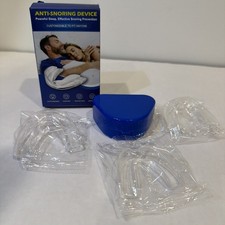 NIB Anti Snoring Mouthpiece Device Stop Snoring Aid Help Sleep Custom Fit/NEW