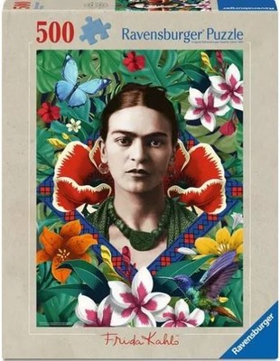RAVENSBURGER PUZZLE*500 TEILE*FRIDA KAHLO*BLOOMING FANTASY*RARITÄT*OVP