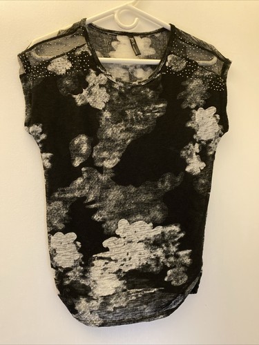 MYR Travelwear Size Medium Tunic Tie Dye Stretch Micromodal
