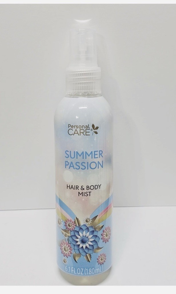 ( Personal.Care Summer Passion Hair & Body Mist 6.1 Oz ) Classic Traditional