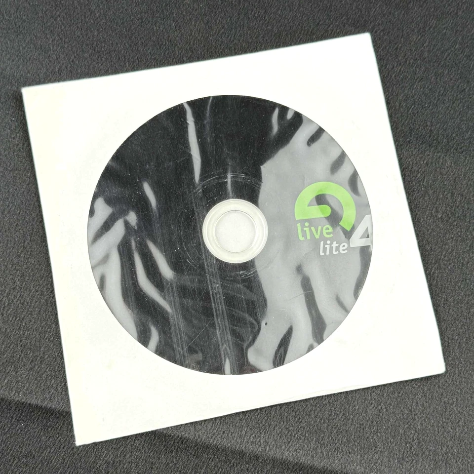 Ableton Live Lite 4 CD Disc Only Vintage 2005 M-Audio Edition Music Software - Image 2 of 2