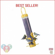 Perky-Pet 481F-1SR Finch Feeder with Flexports, Thistle Bird Feeder, Nyj...