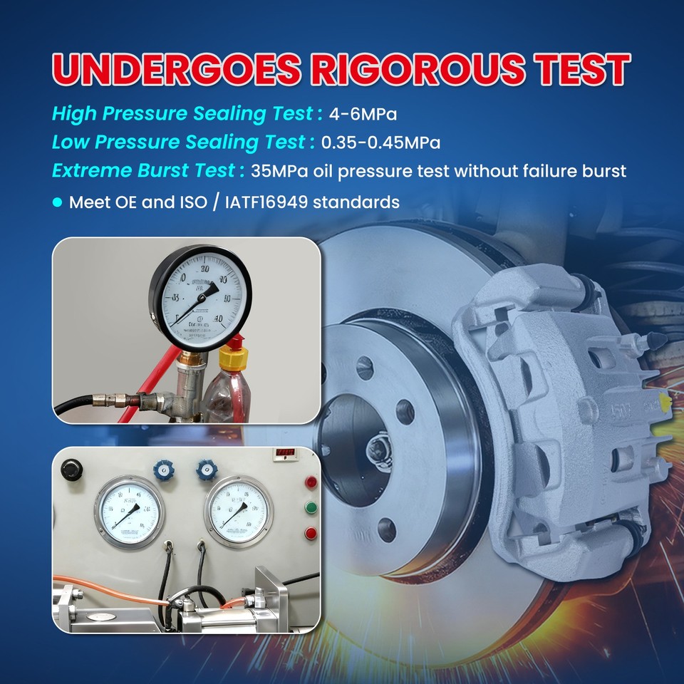 Rear Brake Caliper W/Bracket for Ford Explorer Jeep Wrangler Mercury ...