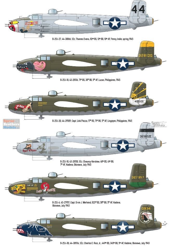 EDU548001 1:48 Eduard HKM 'Strafer' / B-25J Mitchell Gunship