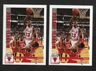 1992-93 NBA Hoops - MICHAEL JORDAN #30 - Chicago Bulls - (2) CARD LOT