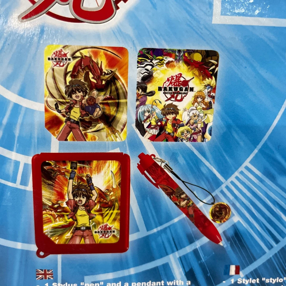 Bakugan Pyrus Pack Nintendo DS DSi Accessory Kit Game Case & Stylus New Sealed - Image 4 of 4