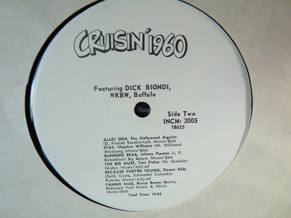 Cruisin' 1960 Vinyl, LP, Compilation, Mixed VG/G+ - Image 4 of 4