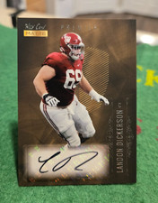 2021 Wild Card Matte Premier Rookie Autograph #MB-A Landon Dickerson Rc Auto