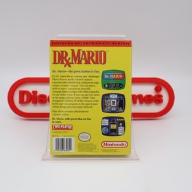 Juego NES Nintendo DR. MARIO / DOCTOR MARIO - &iexcl;NUEVO Y Precintado con Aut&eacute;ntica Costura H!
