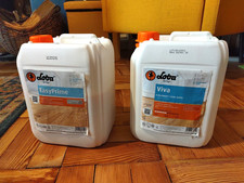Loba Viva Semi-Gloss Wood Floor Varnish (2.5l) with EasyPrime Primer (3.5l)