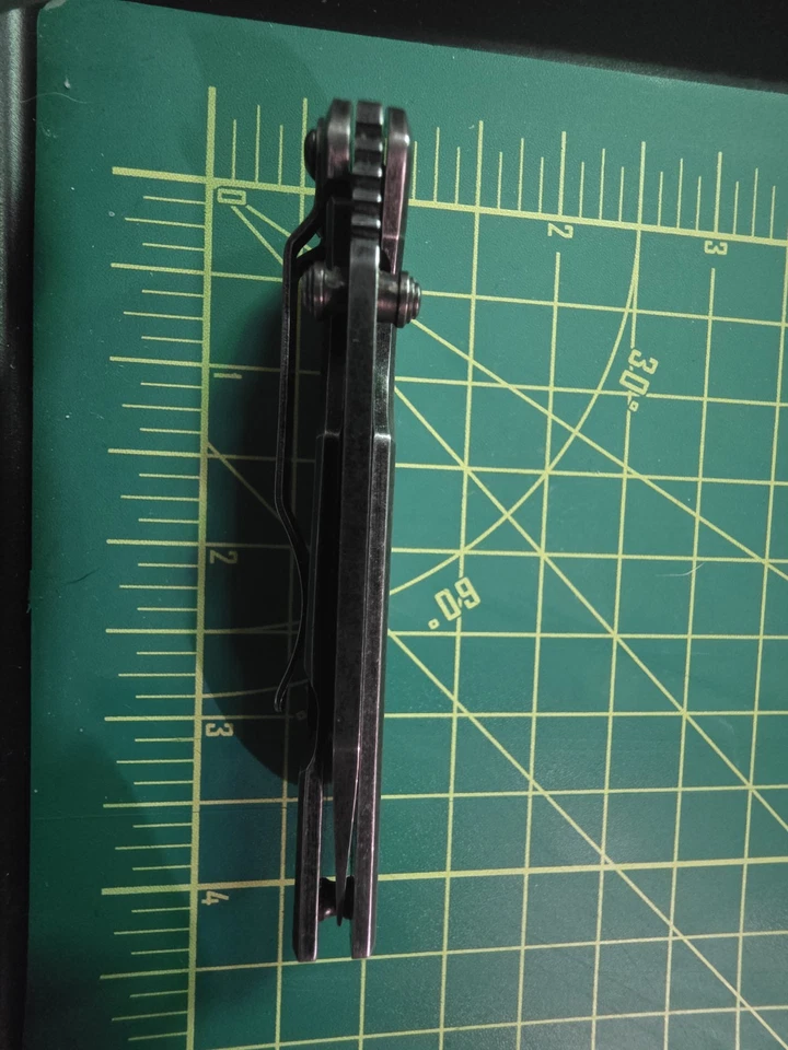 Navaja de bolsillo plegable Sanrenmu 7010 8Cr13MoV hoja plateada EDC—- Foto 4 de 4