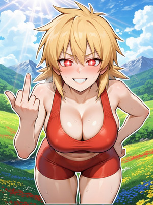 Adult Anime Waifu Hellsing Seras Victoria 6'' Vinyl Sticker