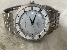 Working SEIKO Dolce Radio Solar Titanium 7B24 0AA0 Wrist Size Approximately 18.5
