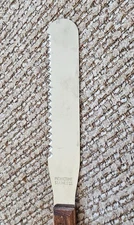 Vintage Picnic time Stainless Serrated Cutting Knife Stainless Made In USA