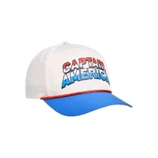 Brand New Captain America Brave New World 2025 Bioworld SnapBack Adjustable Hat
