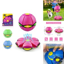 BHPWZB Magic Ball Pop Up Balls Light-Up - Pink Meta Ball for Indoor/Outdoor
