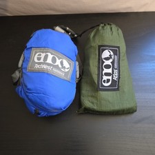 ENO, TechNest Hammock - 1 Person Portable Sleeping Hammock W/ Atlas Straps 
